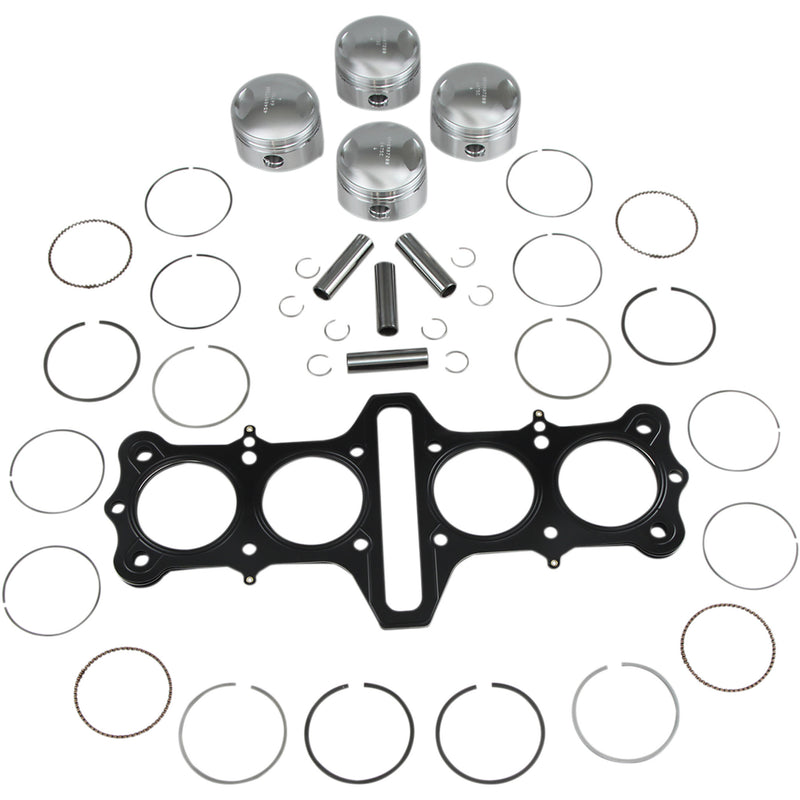 Wiseco Forged Series Rebuild Kit - K1076 Kawasaki 1000 / 1000 Lawson Replica / KZ1000A / KZ1000R Lawson Replica 1981-1983