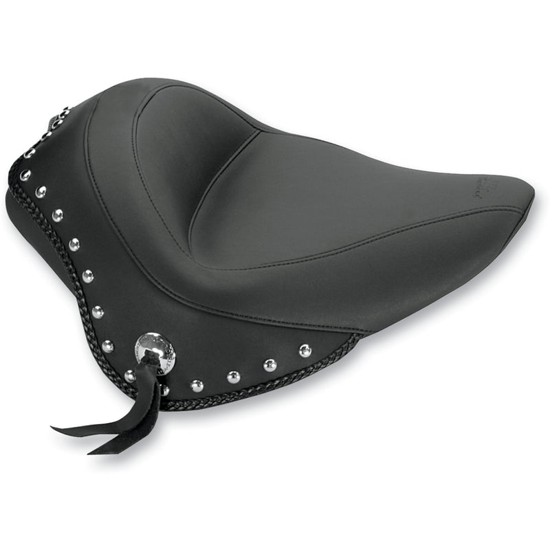 Mustang Wide Seat - 76750 For Harley Blackline / Softail Slim 2011-2017