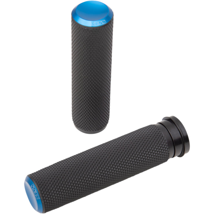 ARLEN NESS 0630-2596 07-345 Knurled Grips - TBW - Blue