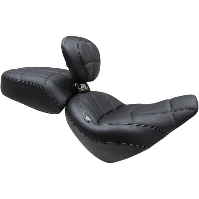 MUSTANG 0802-1084 79495 Passenger Tour Seat — Includes Backrest - Passenger Touring Seat - FXBB