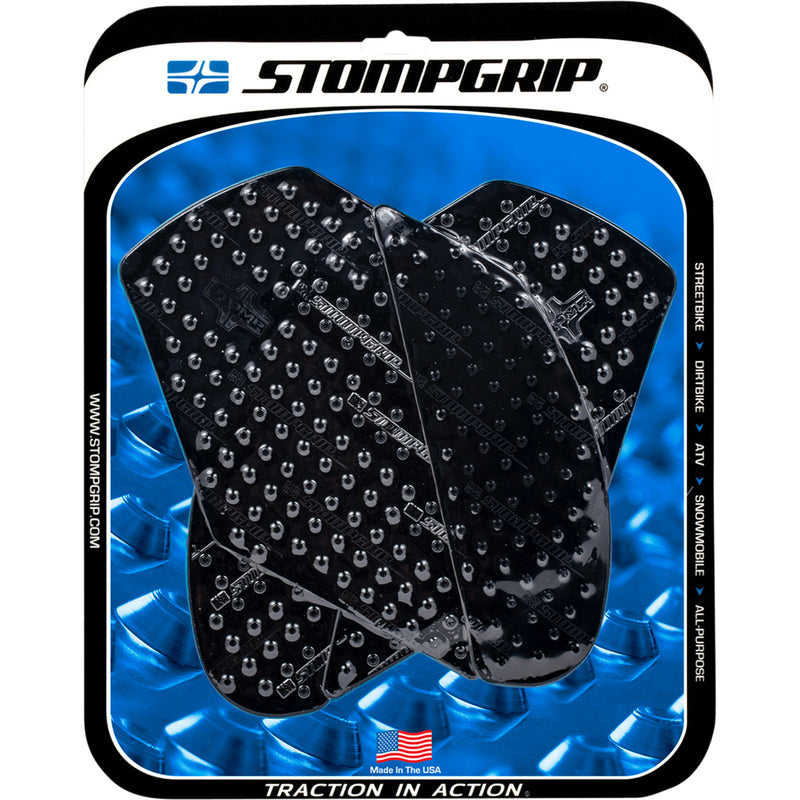 STOMPGRIP 4320-1203 55-10-0040B Volcano Profile Traction Pad Tank Kit Traction Kit - Black - Kawasaki