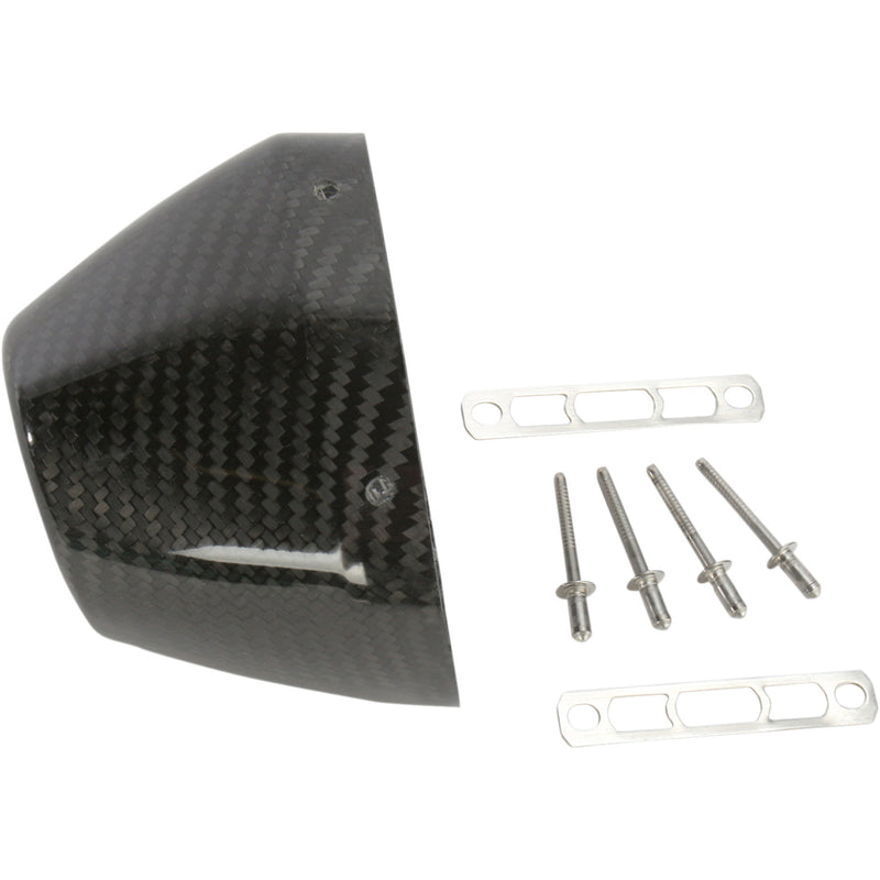 FMF 1860-0563 040643 Replacement End Cap Kit RCT End Cap - Carbon Fiber