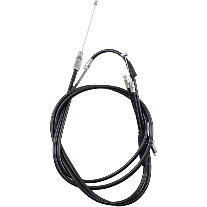 RACE SHOP INC. 0650-0832 TC-5 Black Vinyl Extended Throttle Cable +8" - yamaha