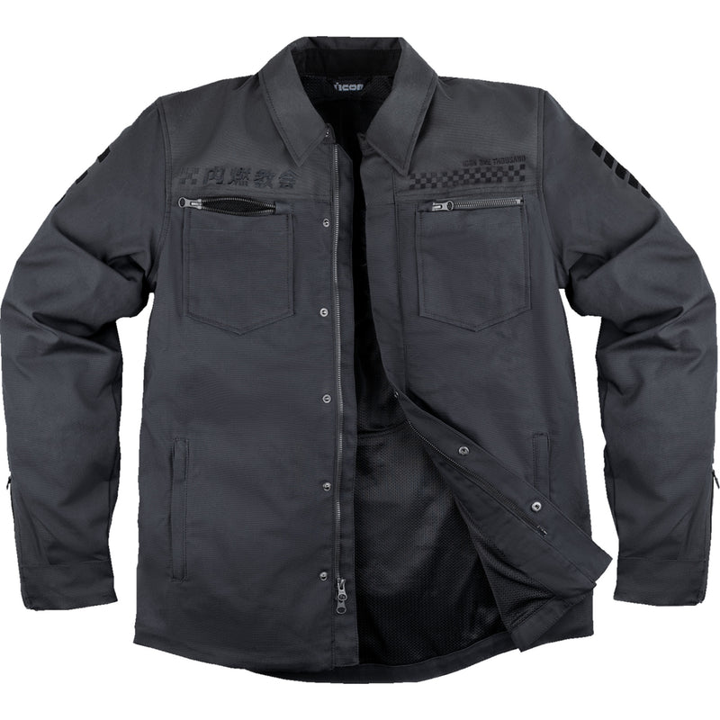 ICON Upstate Canvas National Jacket Black
