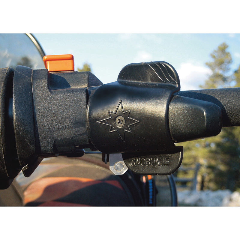 SNOBUNJE INC. 0632-0149 1058-B Throttle Flare black