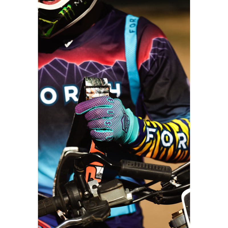 FIST HANDWEAR Breezer Hot Weather Gloves Violet - Halftone
