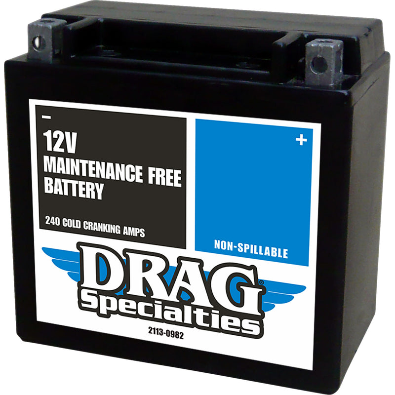 Drag Specialties CTZ Battery - AGM For Harley Sportster 2014-2023