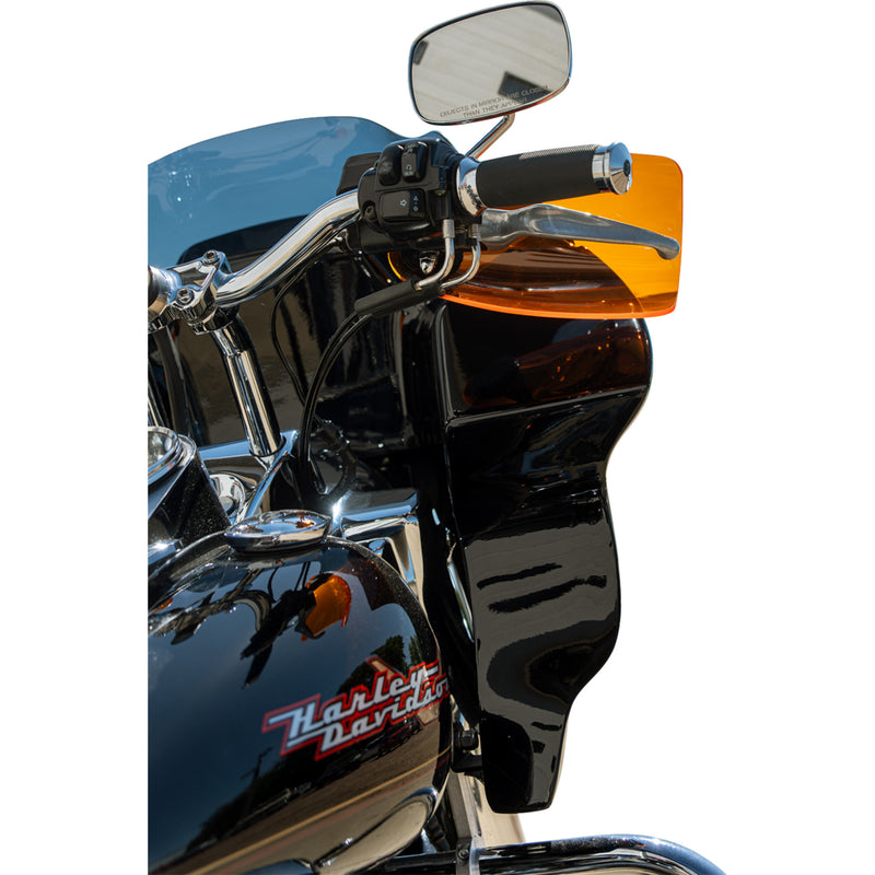 KLOCK WERKS 0635-2810 KWS-01-0125-CC Flare® Handguards harley-davidson cable clutch - orange ice