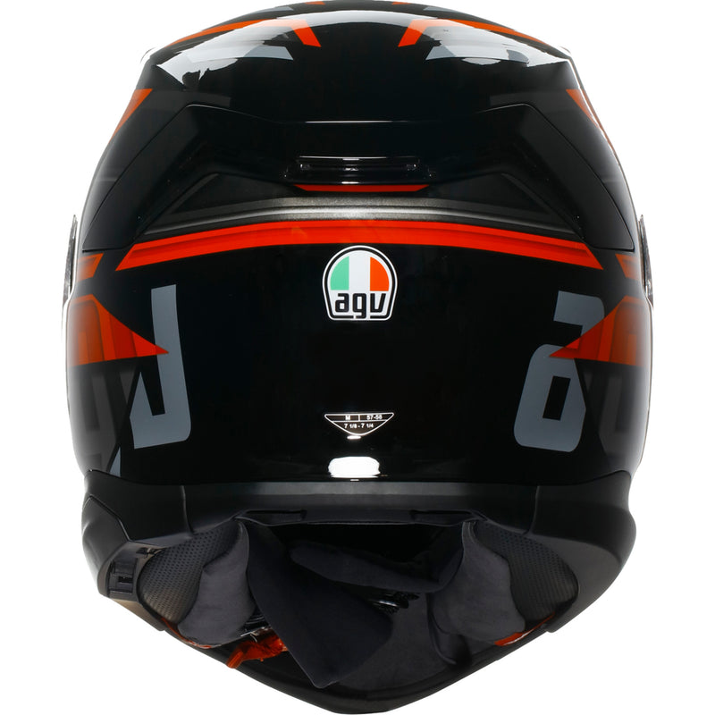 AGV K7 Taurax Helmet - Black/Red