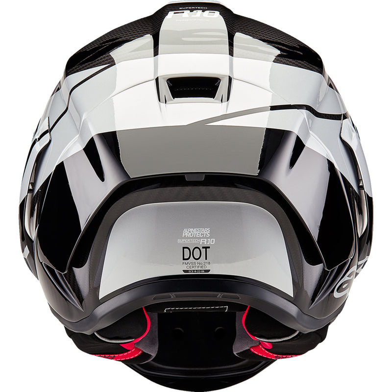 ALPINESTARS Supertech R10 Element Helmet - Carbon/Silver/Black