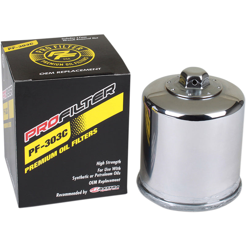 Pro Filter Oil Filter - PF-303C Honda Motorcycles 1987-2008