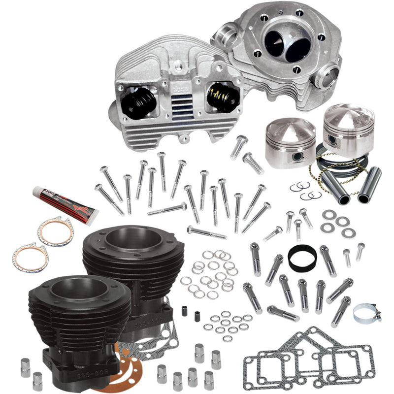S&S Cycle Cylinder Kit - 90-0098 For Harley Motorcycles 1978-1984