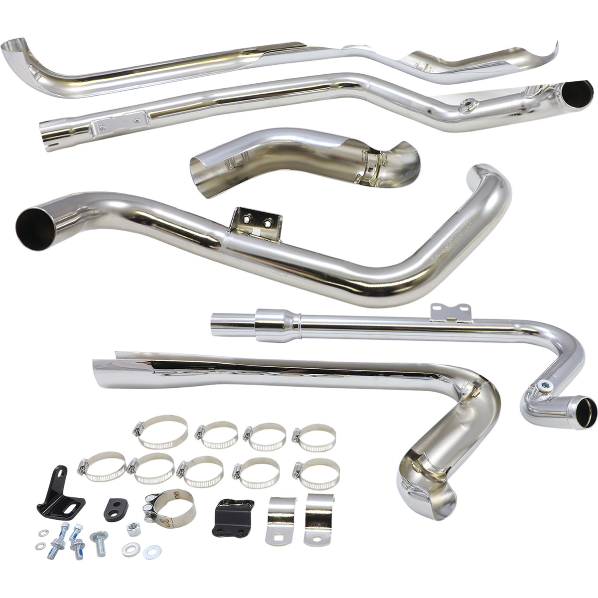COBRA 1802-0392 6257 True Dual Headpipes - Chrome - Dresser