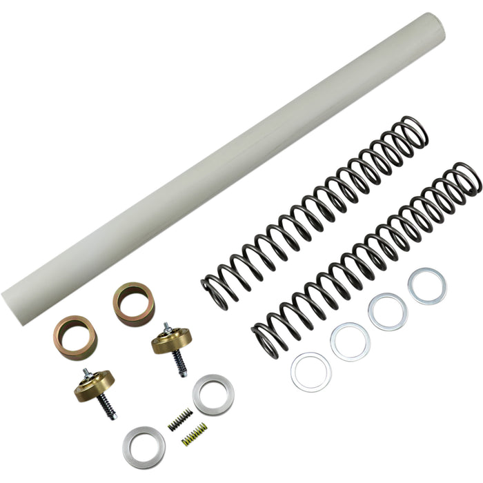 RACE TECH 0416-0089 FLEK S49100 Complete Front End Suspension Kit — Gold Valve Complete Front End Suspension Kit - 1.00 kg/mm Spring