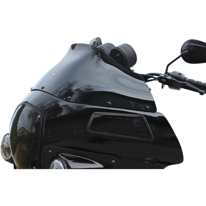 KLOCK WERKS 2310-0636 KWW-02-0501 Flare™ Windshield - 9" - Black - FXRP
