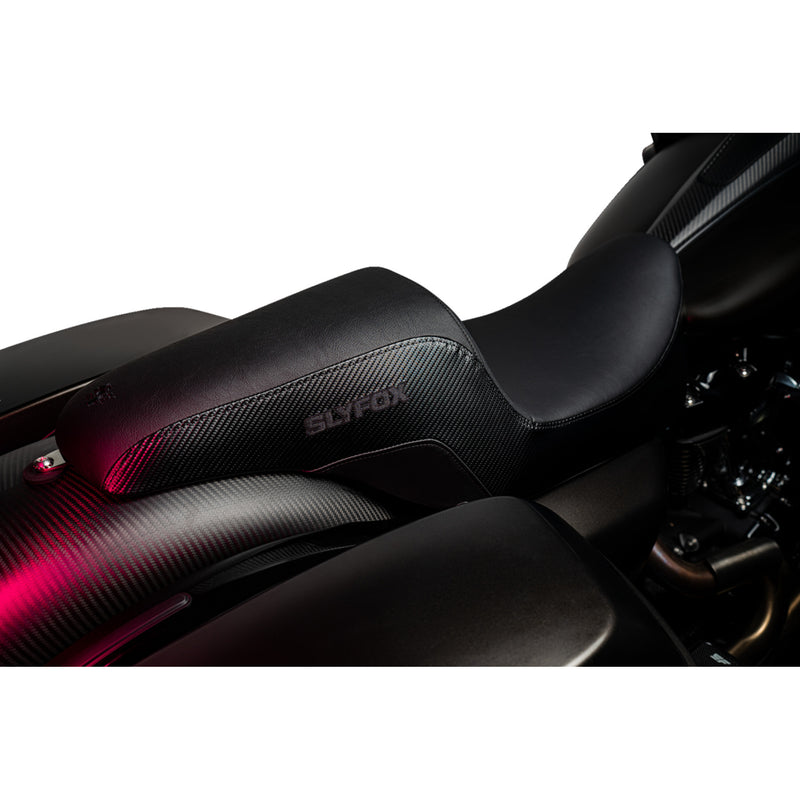 Slyfox Drifter Seat - 0801-1614 For Harley Touring 2008-2023