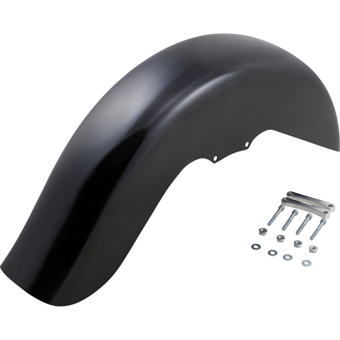 KLOCK WERKS 1401-0422 KWF-01-0101-2014 Benchmark Front Fender for Dresser - Benchmark Front Fender Kit - Non-Raked - Steel - 21"