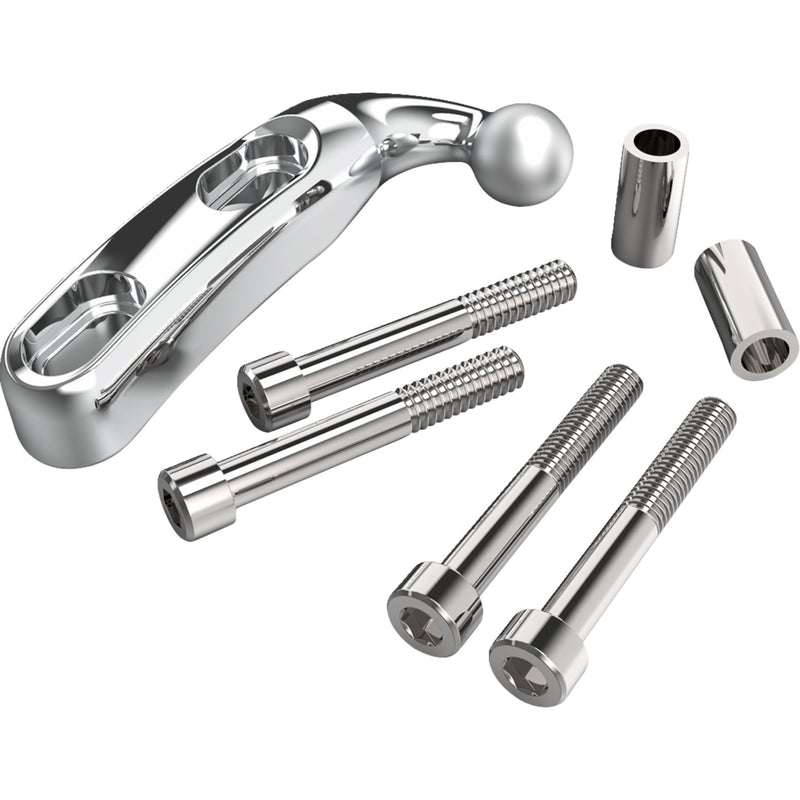 Ciro Gen 2 Perch Mount Chrome - 55110 For Harley Motorcycles 1994-2026 | Indian 2009-2025 | Honda Motorcycles 2001-2025