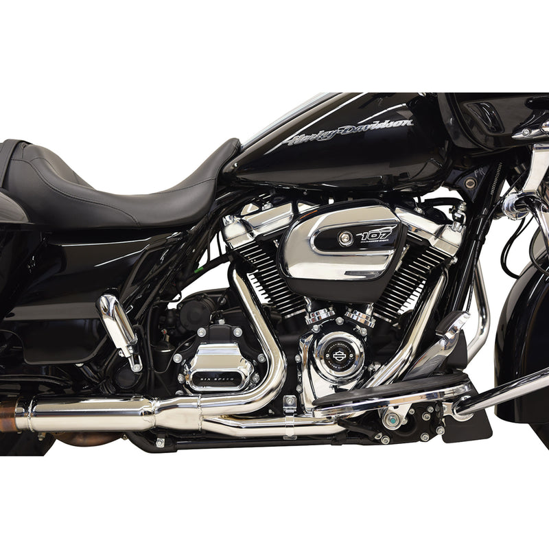 Bassani Xhaust 2-Into-2 Header System - 1F24A For Harley Touring 2017-2026