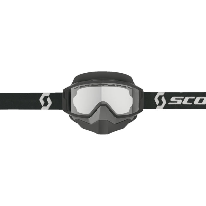 SCOTT Split OTG Snow Goggle Black/White - Dual Lens