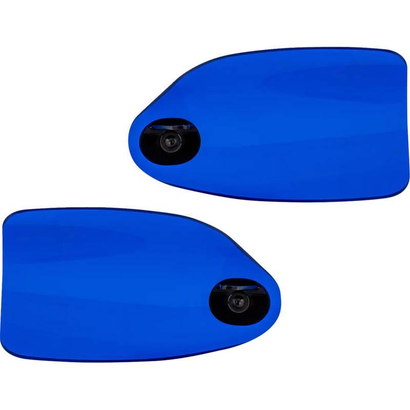KLOCK WERKS 0635-2835 KWS-01-0133-HC Flare® Handguards harley-davidson hydraulic clutch - blue