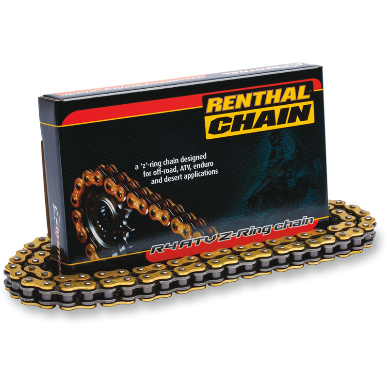 Renthal R4 Drive Chain - C307 For Yamaha Banshee 350 4x2 / 350 Warrior / Raptor 350 4x2 / Raptor 700R 4x2 1987-2019 | Polaris Outlaw 2007-2011