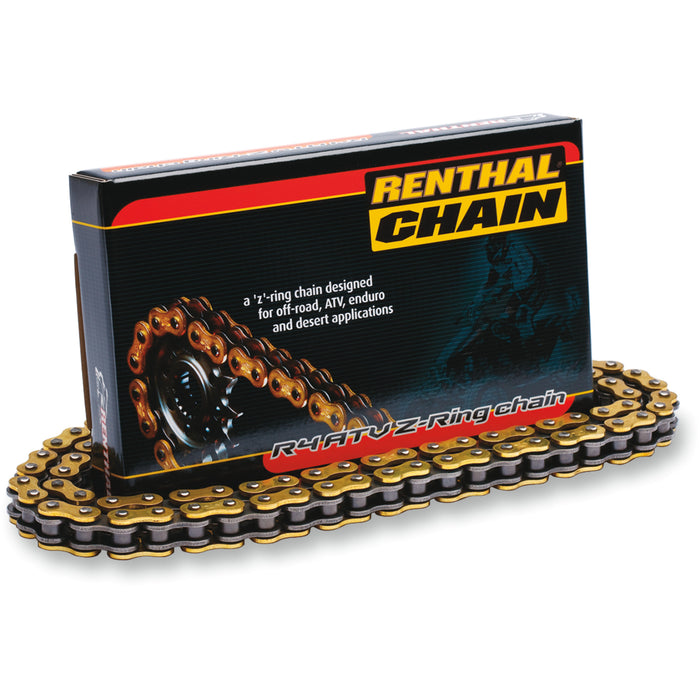 RENTHAL 1224-0024 C307 520 R4 ATV Z-Ring Chain 520 R4 - ATV Z-Ring Chain - 110 Links