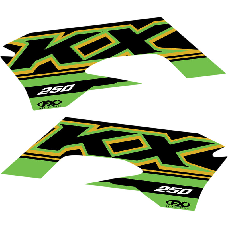 Factory Effex 2021 Graphic Kit - 24-05130 Kawasaki KX 250 2021-2022