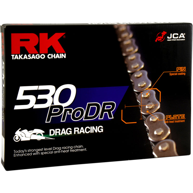 RK 1221-0160 530PRODR-130 530 ProDR Drag Racing Chain 530 ProDR - Drag Racing Chain - 130 Links