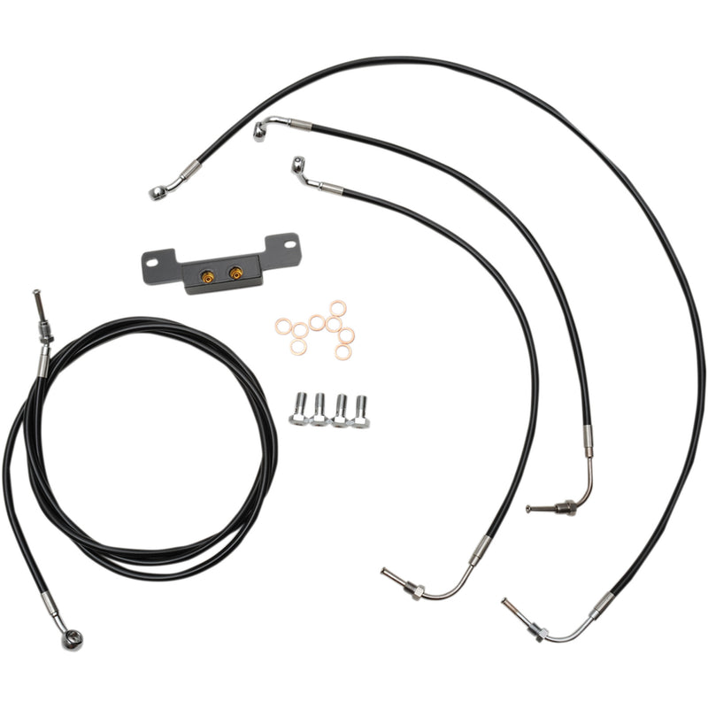 La Choppers Standard Cable Kit - LA-8055KT-19B For Harley Touring 2017-2019