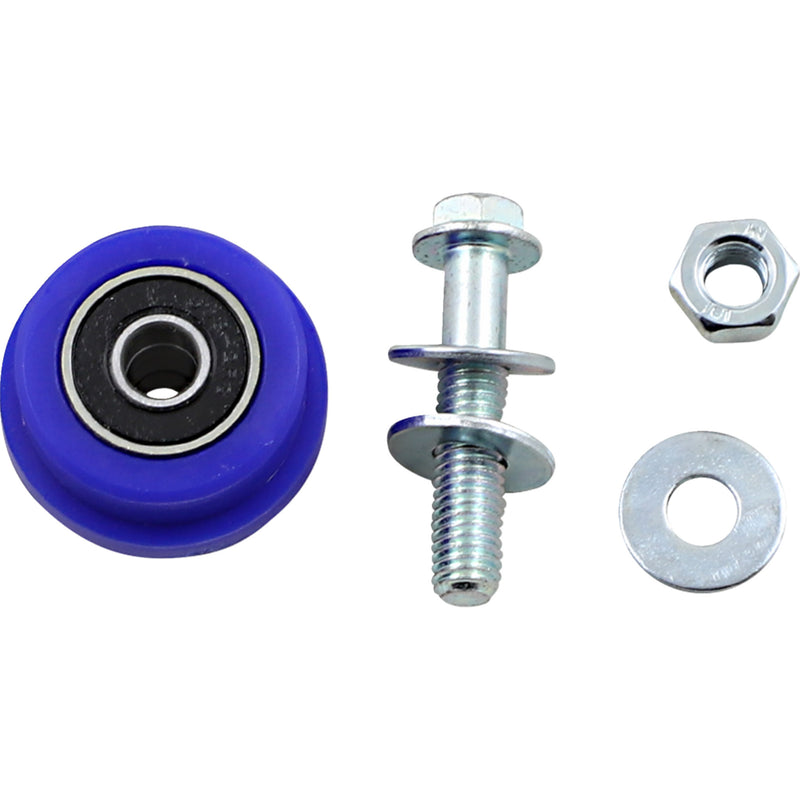 T.m. Designworks Chain Roller - PLR-212-BU For TM Dirt Bikes 2002-2007 | Yamaha Dirt Bikes 1992-2025