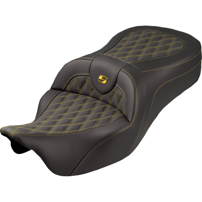 Saddlemen Roadsofa™ Seat - 808-07B-182S07 For Harley Touring 2008-2025