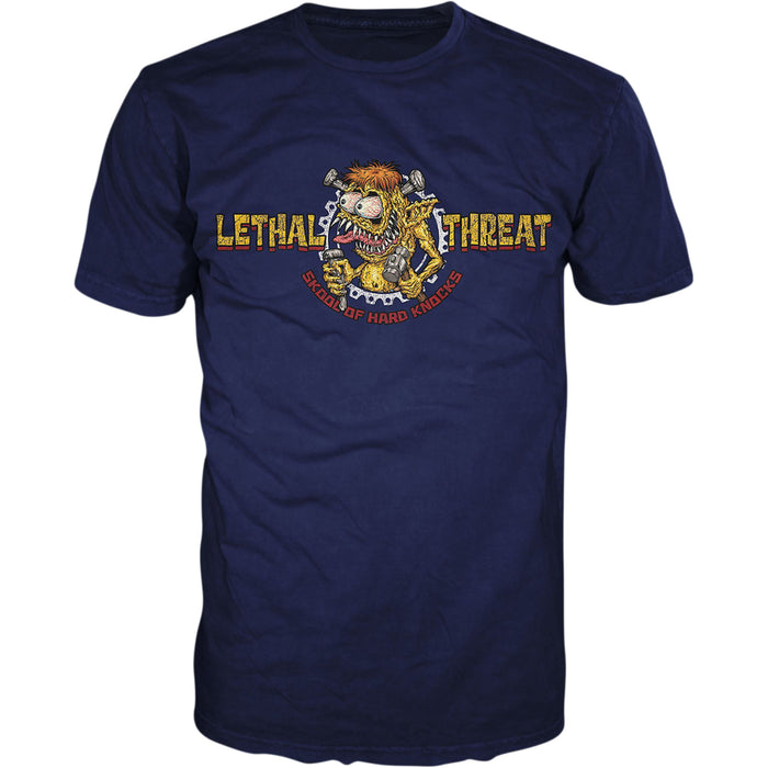 LETHAL THREAT 3030-21546 LT20896XXL Skool of Hard Knocks T-Shirt blue - 2xl