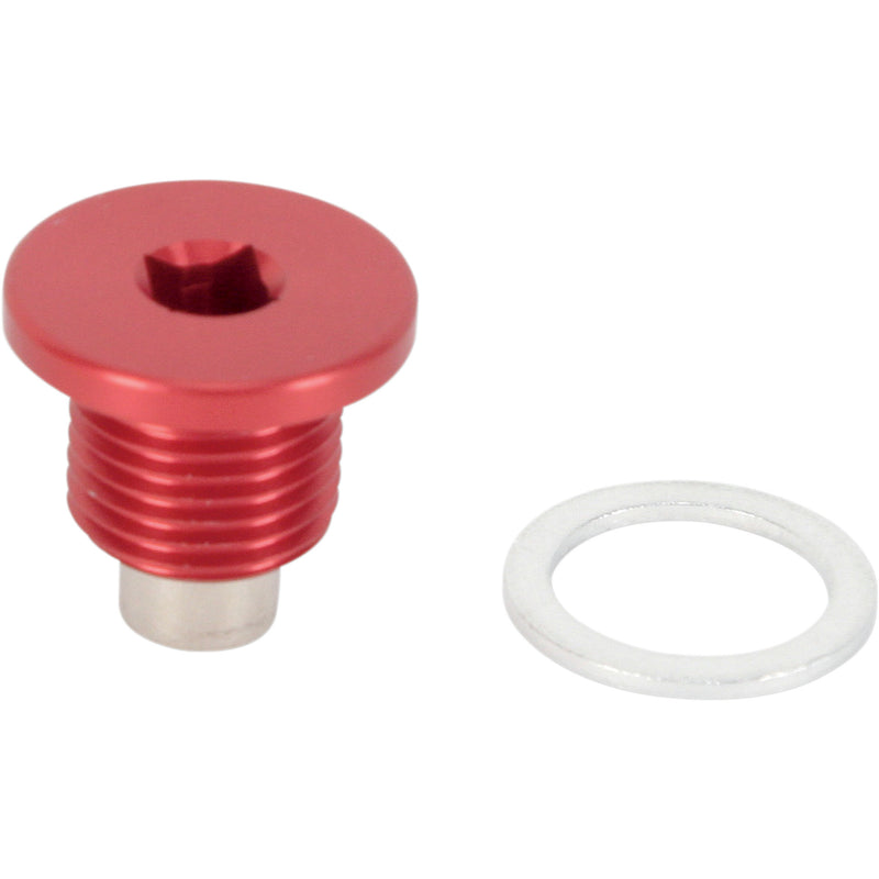MOOSE OFFROAD 0920-0053 DP126 Magnetic Drain Plug red - husqvarna