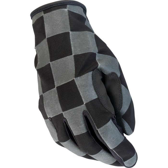 Z1R Reflective Checker Gloves Black