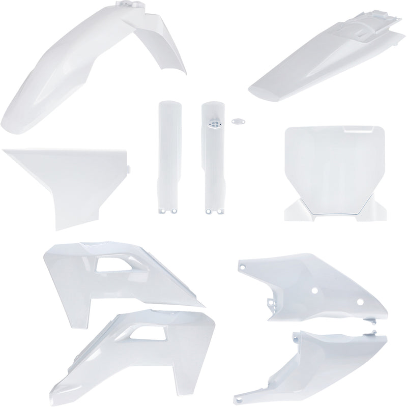 ACERBIS 1403-4416 2986846811 Full Replacement Plastic Kit Full Body Kit - '20 OEM White - Husqvarna - FC/FX/TC/TX '25