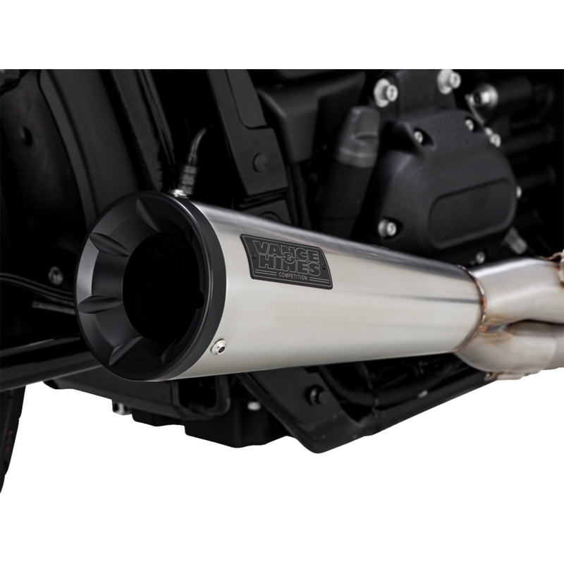 Vance & Hines Upsweep 2-Into-1 Exhaust System - 27323 For Harley Softail 2018-2024
