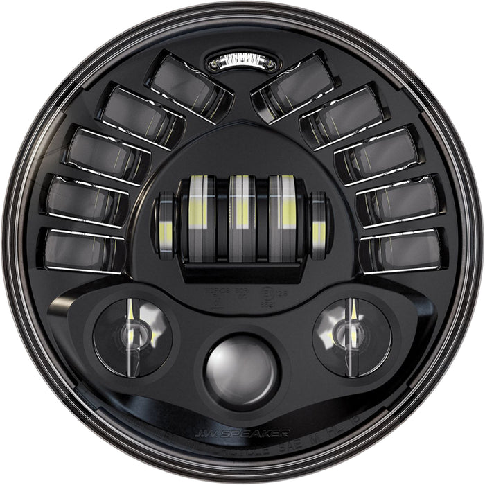 CUSTOM DYNAMICS 2001-2413 PB-7A-14-B ProBEAM® Adaptive Headlamp - Adaptive Headlight with Adapter - 7" - Black