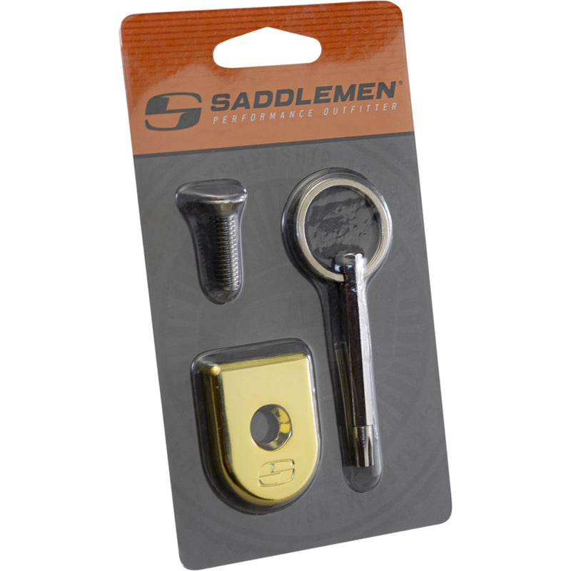 SADDLEMEN 0820-0163 8911GO Security Seat Screw golden
