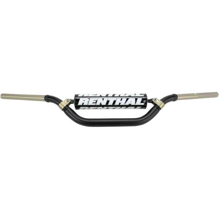 RENTHAL 0601-0446 922-01-BK-07-185 Twinwall® Handlebar — Twinwall/RC/High Handlebar - Twinwall® - 922 - RC High - Black
