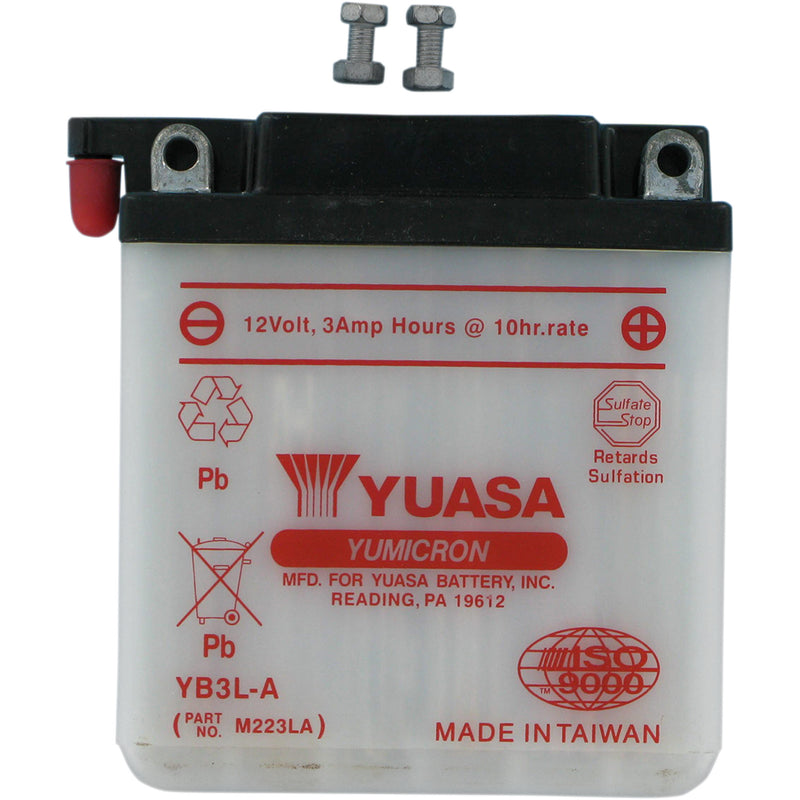 YUASA YB3L-A YUAM223LA Conventional Battery — 12 V Battery - YB3L-A