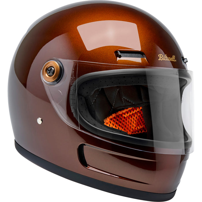 BILTWELL Gringo SV Helmet Metallic - Whiskey