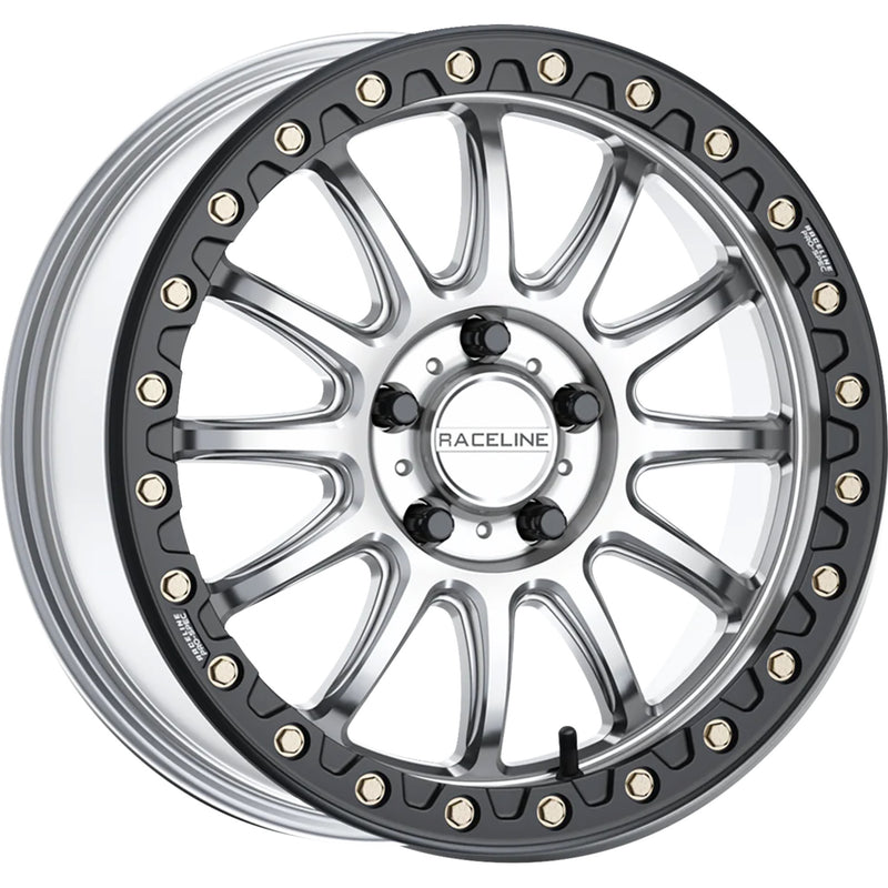Raceline Wheels Alpha Wheel - A14SB-77037+25 For Honda UTVs 2016-2023 | Textron ATV/UTV Models 2017-2019 | Arctic Cat Havoc / Stampede 4 2020