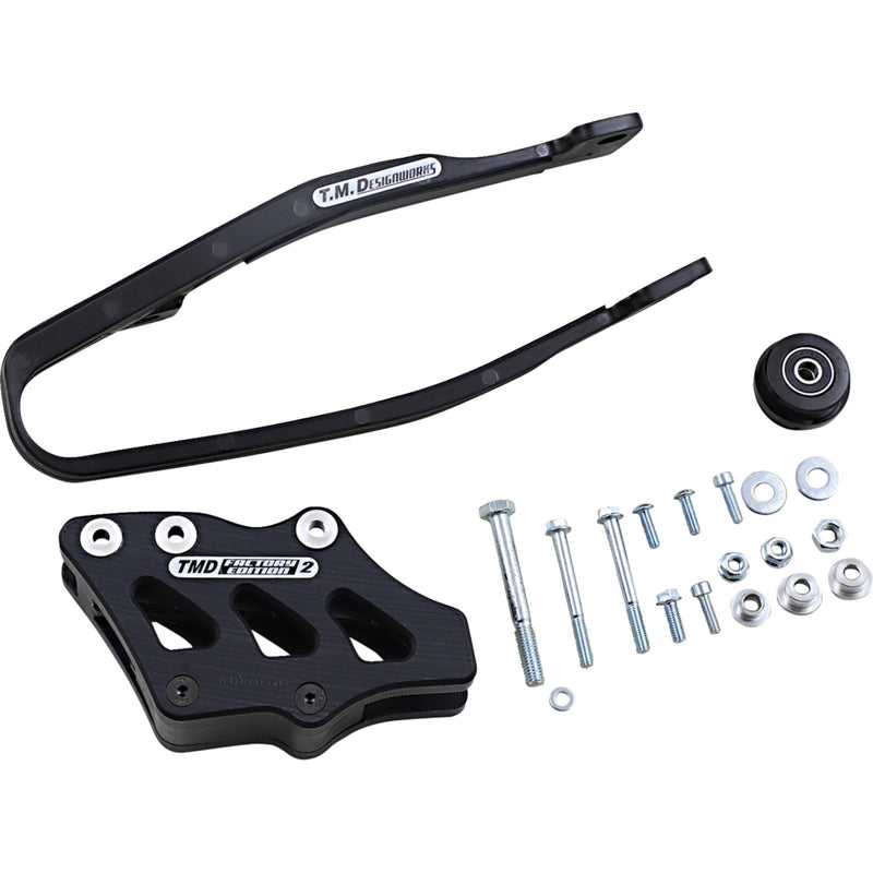 T.m. Designworks Chain Guide And Slider Kit - YCP-OR6-BK Yamaha Dirt Bikes 2007-2025