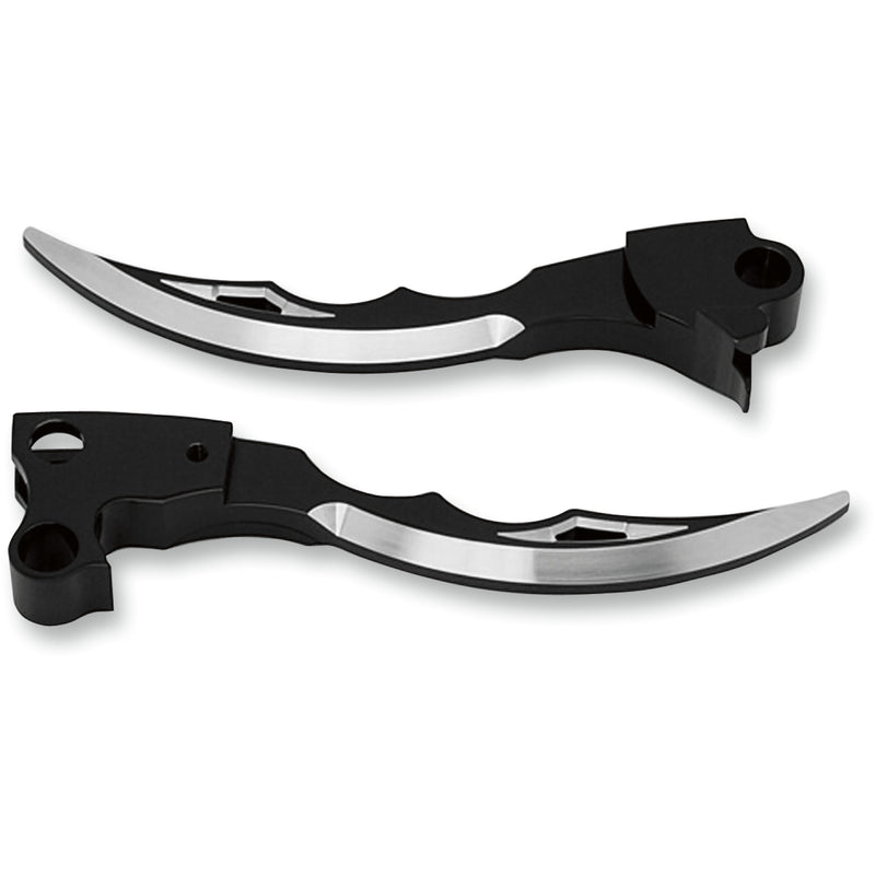 Pro-One Perf.mfg. Pro-Blade Lever Set - 908300B For Harley Motorcycles 1995-2006