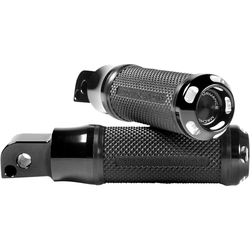Performance Machine (pm) Apex Footpegs - 0035-1241M-BM For Harley Softail 2018-2020