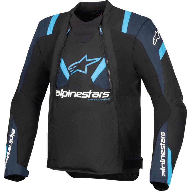 ALPINESTARS T-Stunt Air Jacket Black/Dark - Blue/Blithe Blue