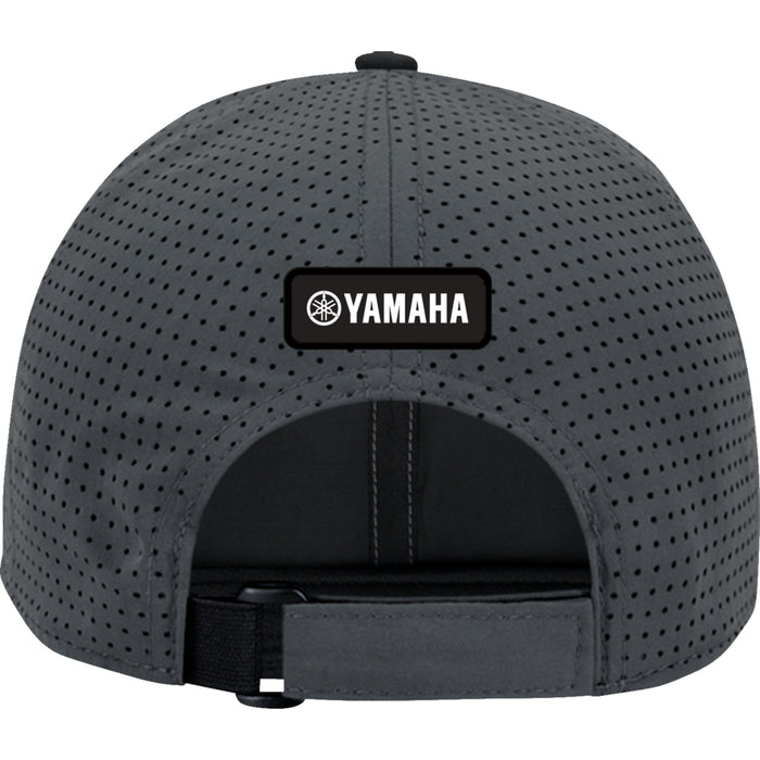 YAMAHA APPAREL 2501-3968 NP21A-H3254 Yamaha Curved Bill Hat Yamaha Motor Revs Hat - Black/Gray