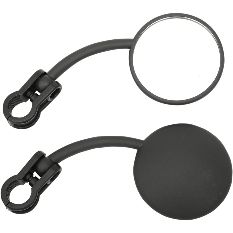 EMGO 0640-1059 20-64586 Easy Clamp Enduro Mirrors Mirror - 360 Enduro - Black