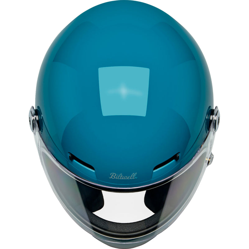 BILTWELL Gringo SV Helmet Gloss - Atlantic Teal